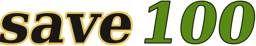 save100 logo